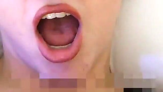 Beauty Teen Blowjob Cum in Mouth Swallow