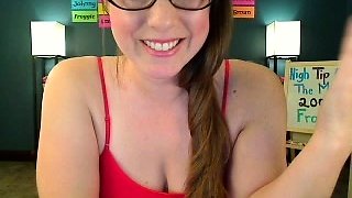 Big boobed Memphis masturbates in a bodystocking