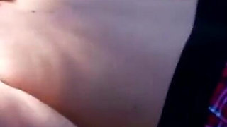 Sexy bitch loves to fuck outdoor