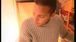 Huge boobs vintage threesome fucking