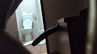 backing up on my black dildo again