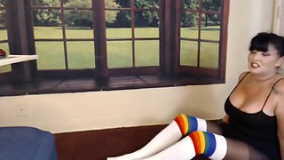 Working Out Stockings Socks Layered