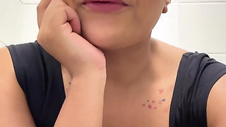 Gassy Ballerina Trying Not to Fart During Show Break