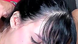 Sluts Swallow a Huge Brunette Cock Deep Down Their Throat