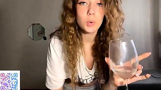 Teen Cute Italian Brunette Solo At