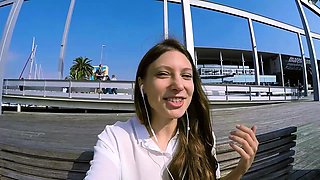 Teen Cute Italian Brunette Solo At