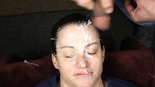 Dirty Dees Facial Cum Compilation 42 - Amateur Brunette Gets Huge Load Blast