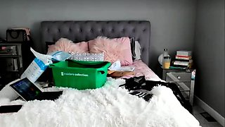 Lovely Blonde With Tight Pussy Masturbate Solo