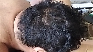 Eating the Wet Pussy of My Wife Until She Comes