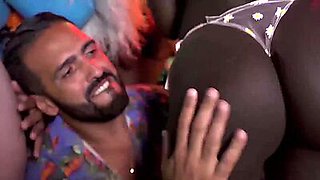 extreme wild brazilian carnaval anal samba orgy