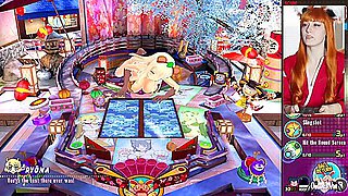 Omankovivi Bops Anime Tiddies Senran Kagura Peach Ball Cosplay With Gamer Girl