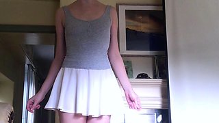Brunette amateur homemade webcam ass