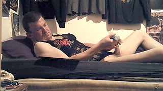 Solo testicle guy Monotesticule14 enjoys himself with some gay sperm action