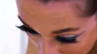 Stepdaughters Give a Sensual Erotic Massage with Happy Ending to Their Stepdads