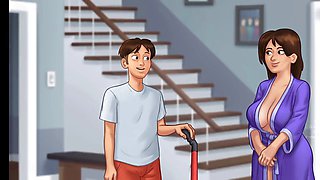 Running errands for the professor and getting caught in summertime saga
