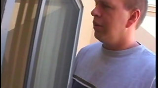 Chunky college chick gives head and gets fucked