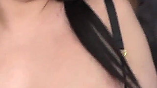 A Cute-faced, Chubby Wife with Sensitive Long Nipples