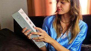 Desembalei a Magic Wand e consegui um orgasmo intenso com