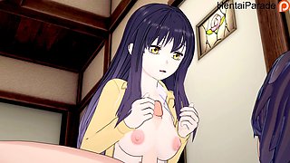 Miko Yotsuya manga porn - Uncensored creampie for Mieruko-chan