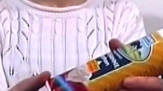 Mature Brunette Stuffs Dripping Pussy with Toys in Steamy Solo