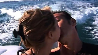 During This Vacation, She's Fucking with Two Sailors
