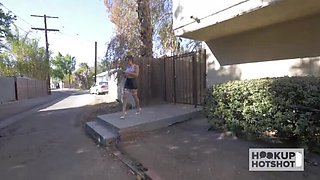 Honeypot Abella Danger Gets Face Blasted with Anal Delight!