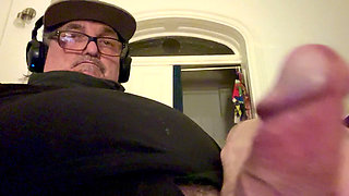 Father's penis being stroked for you again