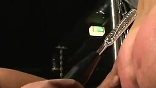 Dominating bondage wrapped in foil