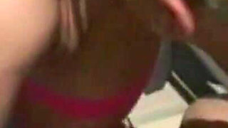 The girl is very horny and waiting for her boyfriend to prepare her ass with a big vibrator