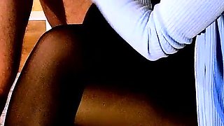 Handjob in Bodystockings
