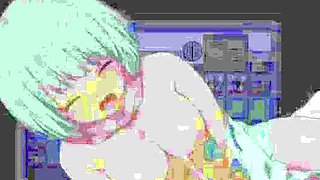 Hentai chick enjoys anal sex at the gym