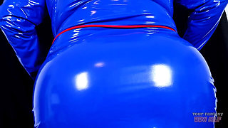 Kinky Pvc Dress Big Tits and Rope (mature MILF Swinger Big Ass Big Tits BBW Plump Amateur Homemade Jiggle Self Tied)