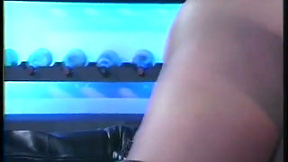 Couple of Horny Black Babes Pendavis and Kira Enjoy Lesbian Games on the Bar Counter