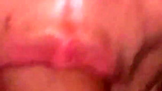 Stepdaugther Swallows Cum,gives Sloppy POV Blowjob