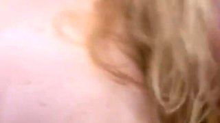 Bbw blonde cum on face