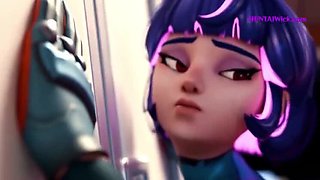 Hot 3D Hentai Lesbian Pussy Eating - Hardcore Anime Sex