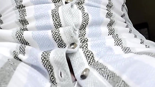 Slut in Striped Dress