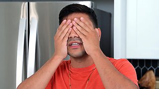 Hide and sex with latina teen stepsister