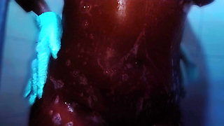 Lil Latina Shower Show Slo-mo