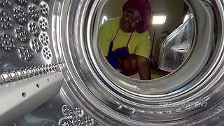 The Village Girl Can’t on the Washing Machine but Can Take Her Boss’s Dick