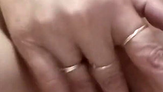 brunette masturbation in the bathroom and great pissing