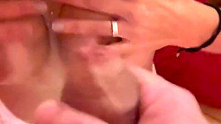 Hot MILF Gives Her Husband an Amazing Blowjob and Swallows the Load After Rimjob.