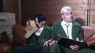 Aot Eruri Cosplay Erwin x Levi