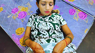 Indian Stepmom Shared Single Bed and Made Stepson Happy Full Hindi audio