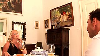 Nasty anal thressome with the maid (short)