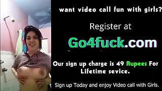 Romantic Indian couple Mahi celebrates with passionate late-night birthday ecstasy