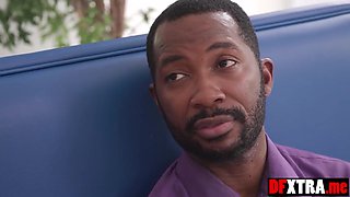 Waitress Served Her Holes For Big Black Dick Guests With Summer Vixen