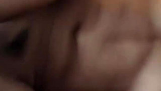 Sexy asian chick in fishnet gets fingered and fucked in a threesome