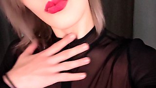 Outfit: My New Corset and Nylon Bodysuit - Mistress Julia