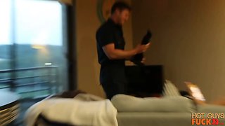 Masculine stripper rob burry fucks maya kim